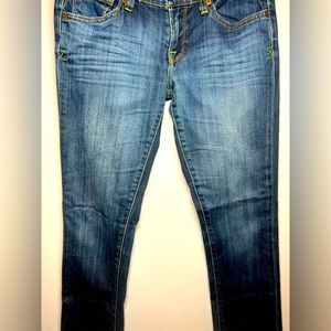 Lucky Brand Zoe Straight Leg dark wash.
